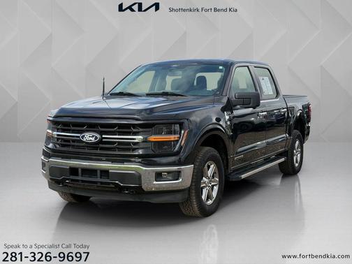 Black Metallic 2024 Ford F-150 XLT