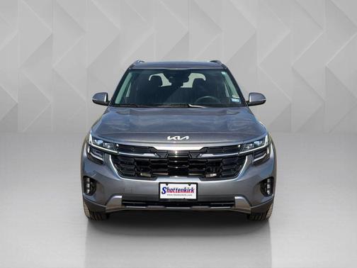 Steel Gray 2024 Kia Seltos SX Turbo