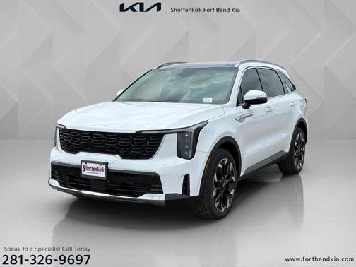 Glacial White Pearl 2026 Kia Sorento EX