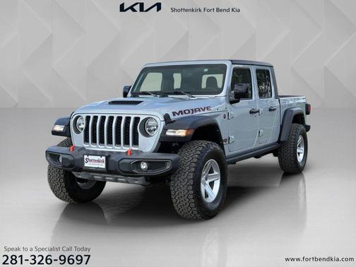 Silver Zynith Clearcoat 2022 Jeep Gladiator Mojave 4x4