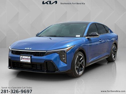 Blue 2026 Kia K4 GT-Line