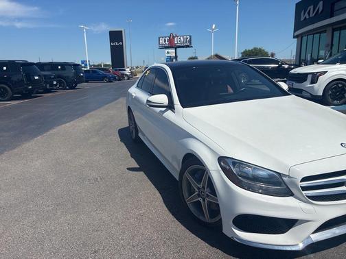 White 2017 Mercedes-Benz C-Class C 300