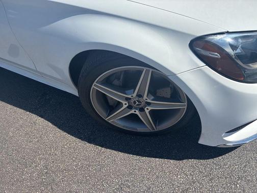 White 2017 Mercedes-Benz C-Class C 300