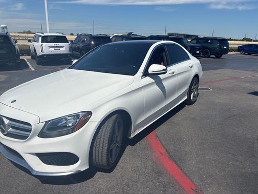 White 2017 Mercedes-Benz C-Class C 300