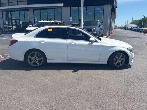White 2017 Mercedes-Benz C-Class C 300