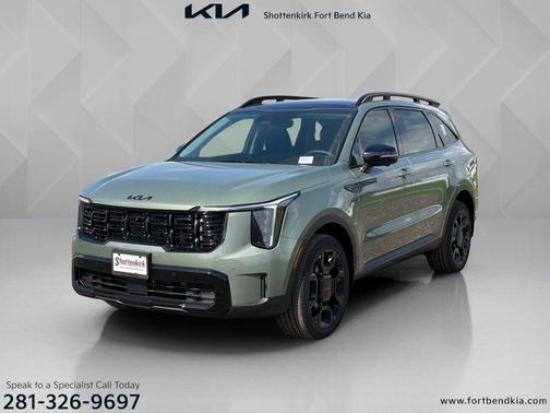 Jungle Green 2026 Kia Sorento SX