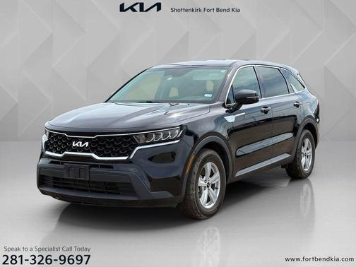 Ebony Black 2023 Kia Sorento LX