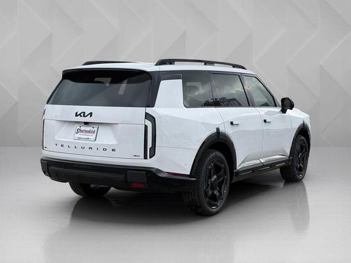 Glacial White Pearl 2027 Kia Telluride Hybrid EX