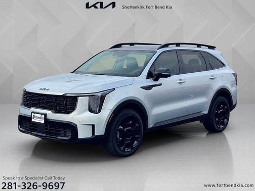 Ivory Silver 2026 Kia Sorento SX