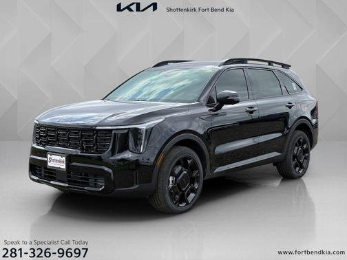 Ebony Black 2026 Kia Sorento SX