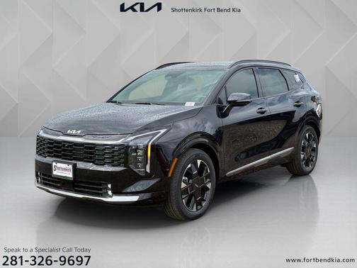 Black 2026 Kia Sportage LX