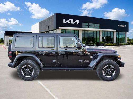 Black Clearcoat 2018 Jeep Wrangler Unlimited Rubicon