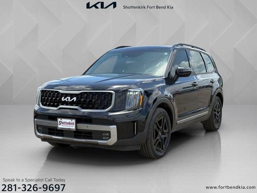 Ebony Black 2023 Kia Telluride SX X-Line
