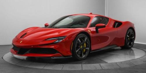 Nero Opaco 2023 Ferrari SF90 Stradale .