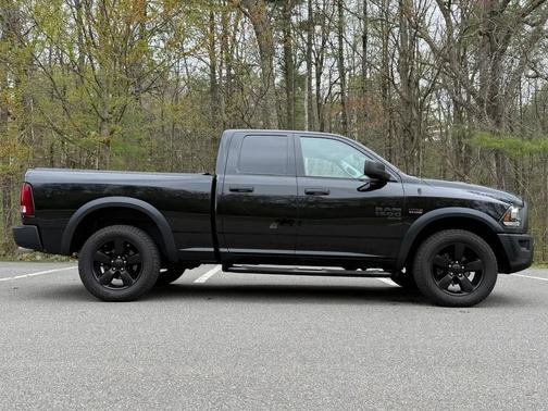 Black 2020 RAM 1500 Classic Warlock Quad Cab 4x4 6'4' Box