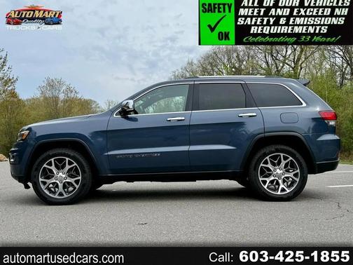 Blue 2020 Jeep Grand Cherokee Limited SUV