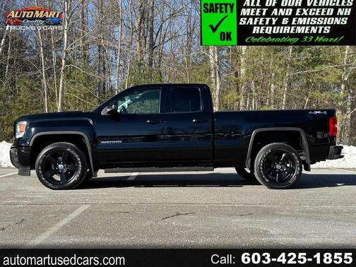 Black 2015 GMC Sierra 1500 Base Truck