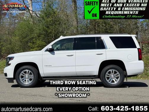 White 2019 Chevrolet Tahoe LT