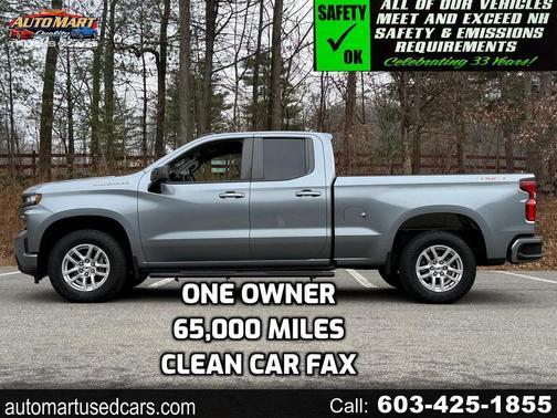 Gray 2019 Chevrolet Silverado 1500 RST Truck