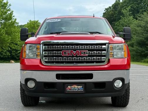 Red 2013 GMC Sierra 2500 SLT