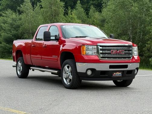 Red 2013 GMC Sierra 2500 SLT