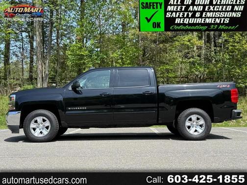 Black 2018 Chevrolet Silverado 1500 1LT