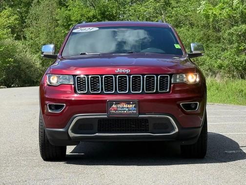 Burgundy 2021 Jeep Grand Cherokee Limited