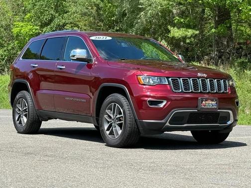 Burgundy 2021 Jeep Grand Cherokee Limited