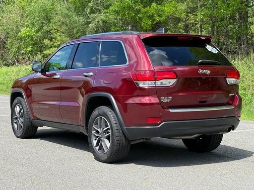 Burgundy 2021 Jeep Grand Cherokee Limited