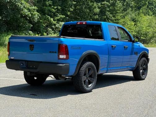 Blue 2020 RAM 1500 Classic Warlock Quad Cab 4x4 6'4' Box
