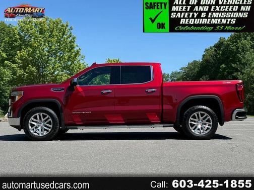 Burgundy 2019 GMC Sierra 1500 SLT