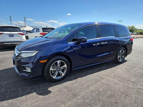 Obsidian Blue Pearl 2020 Honda Odyssey Touring
