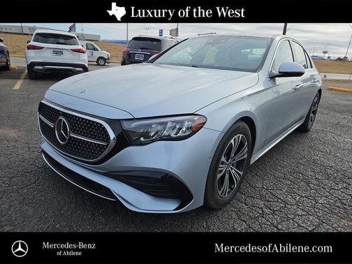 Silver 2024 Mercedes-Benz E-Class 4MATIC