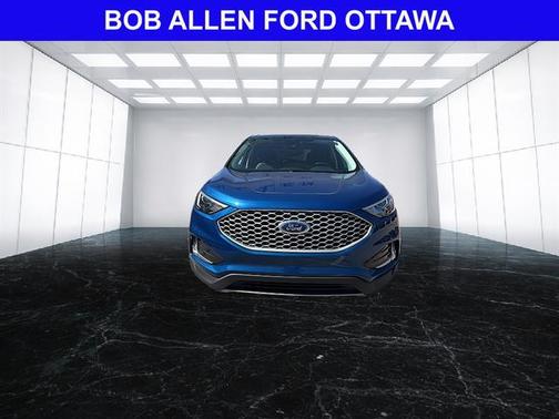 Atlas Blue Metallic 2023 Ford Edge SEL