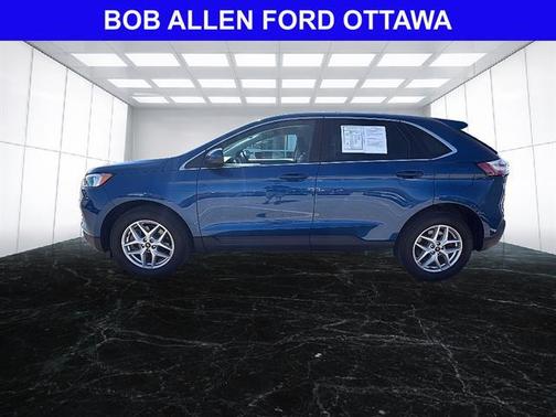 Atlas Blue Metallic 2023 Ford Edge SEL