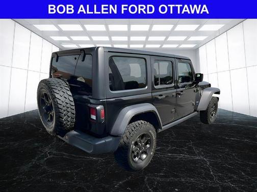 Black Clearcoat 2023 Jeep Wrangler 4xe Willys