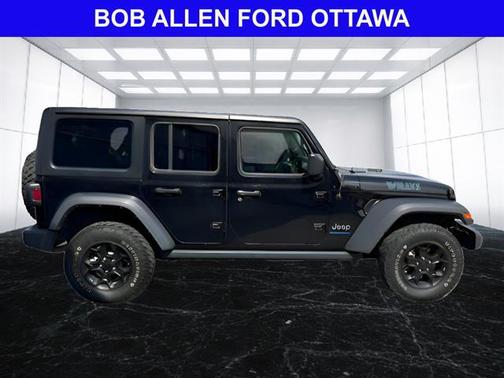 Black Clearcoat 2023 Jeep Wrangler 4xe Willys
