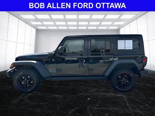 Black Clearcoat 2023 Jeep Wrangler 4xe Willys