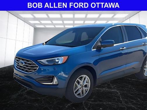 Atlas Blue Metallic 2022 Ford Edge SEL