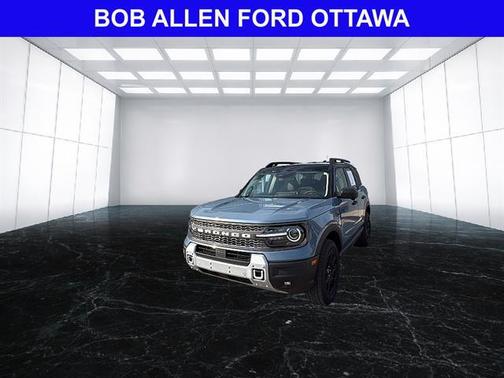Azure Gray Metallic Tri-Coat 2025 Ford Bronco Sport Badlands