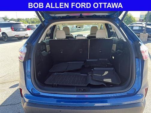 Atlas Blue 2023 Ford Edge Titanium