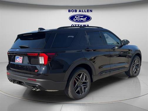 Agate Black Metallic 2026 Ford Explorer ST