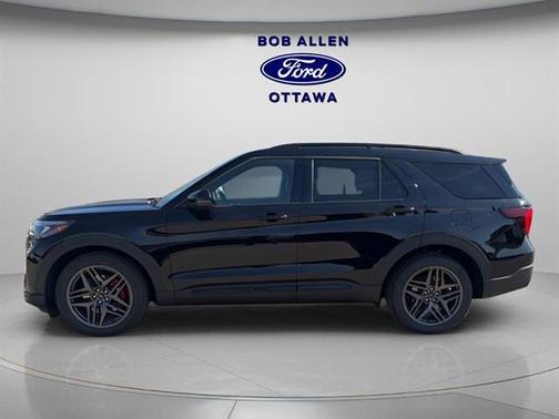 Agate Black Metallic 2026 Ford Explorer ST