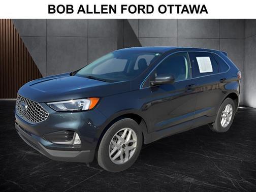 Stone Blue Metallic 2024 Ford Edge SEL