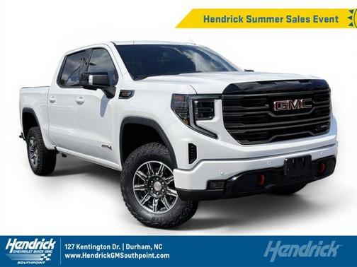 Summit White 2025 GMC Sierra 1500 AT4