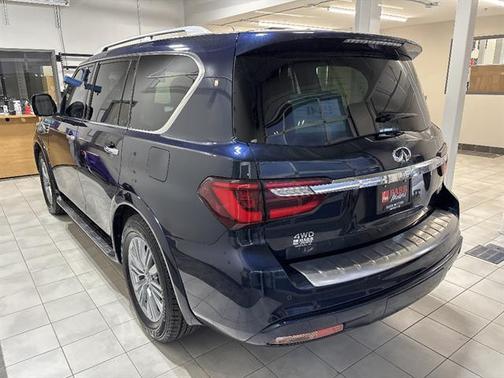 Hermosa Blue 2020 INFINITI QX80 Luxe