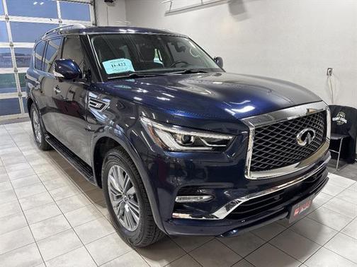 Hermosa Blue 2020 INFINITI QX80 Luxe