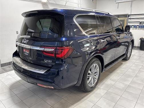 Hermosa Blue 2020 INFINITI QX80 Luxe