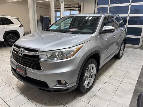 Silver Sky Metallic 2015 Toyota Highlander Limited
