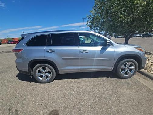 Silver Sky Metallic 2015 Toyota Highlander Limited